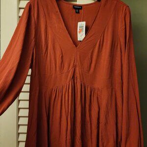 Torrid long sleeve babydoll